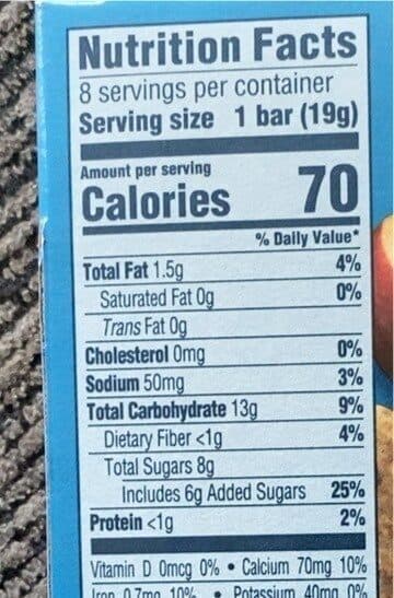 Gerber Soft Baked Grain Bars Strawberry Banana packshot