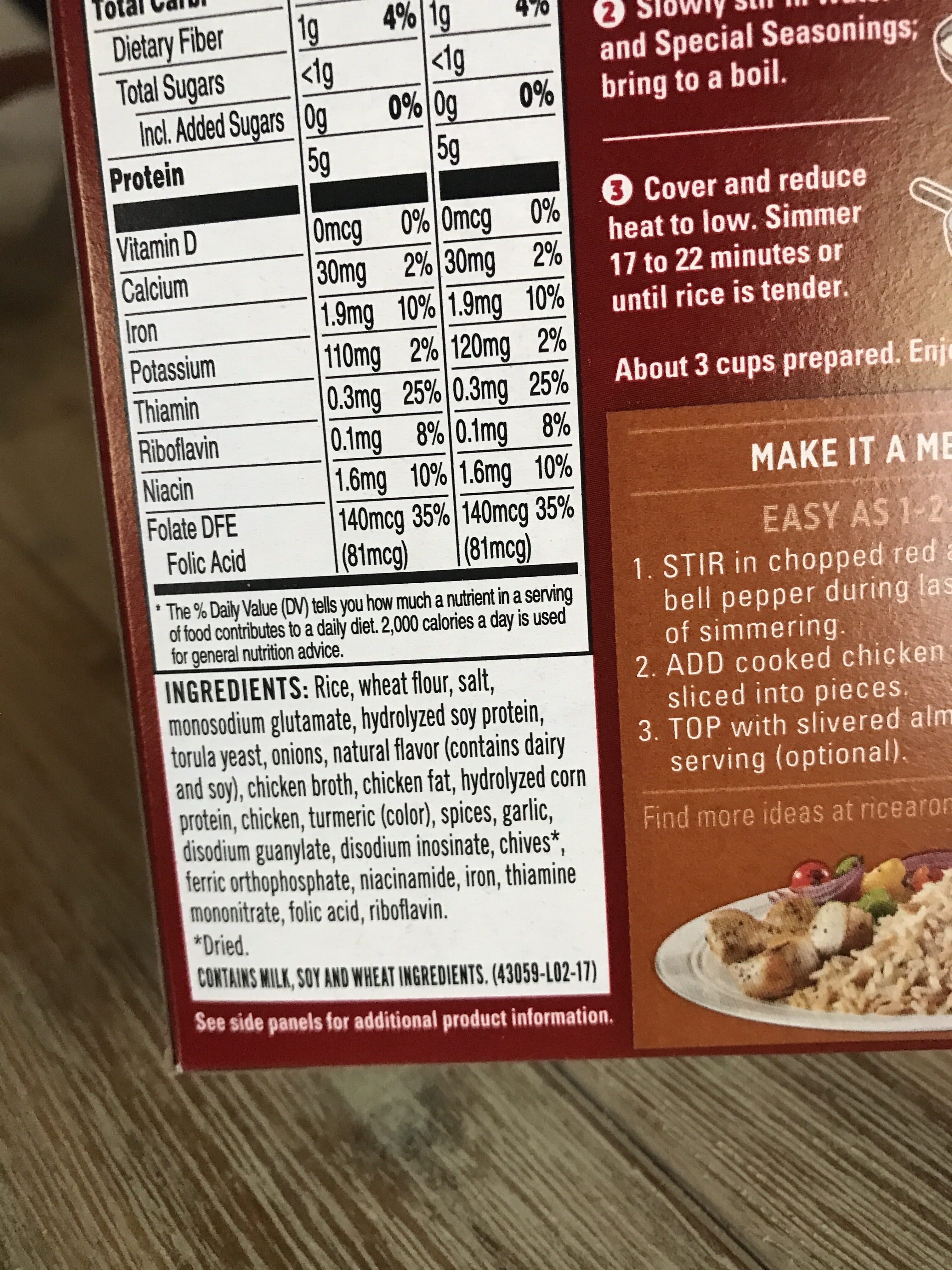 Rice-A-Roni Long Grain & Wild Rice packshot