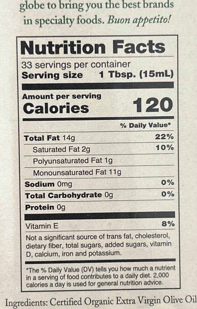 Montebello Organic Extra Virgin Olive Oil packshot