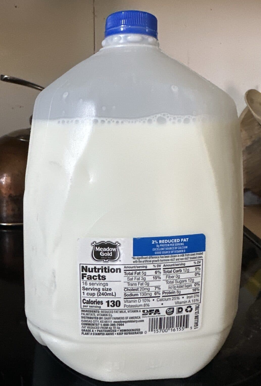 Borden Inc. Milk packshot