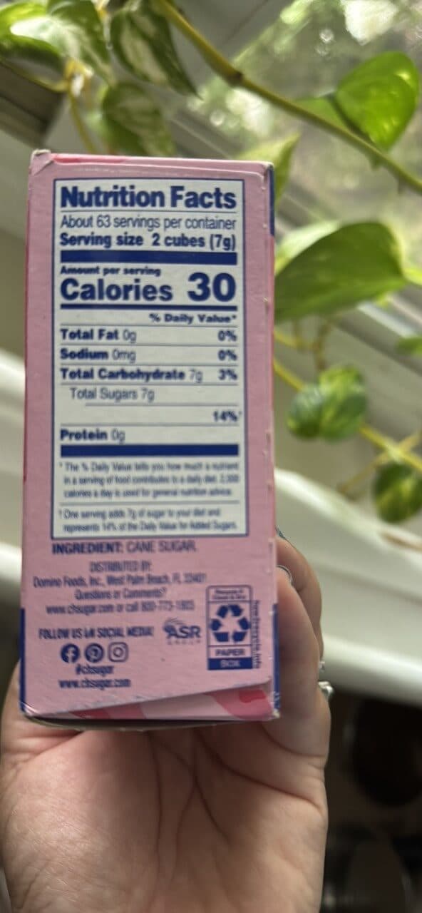 C&H Pure Cane Sugar Cubes packshot