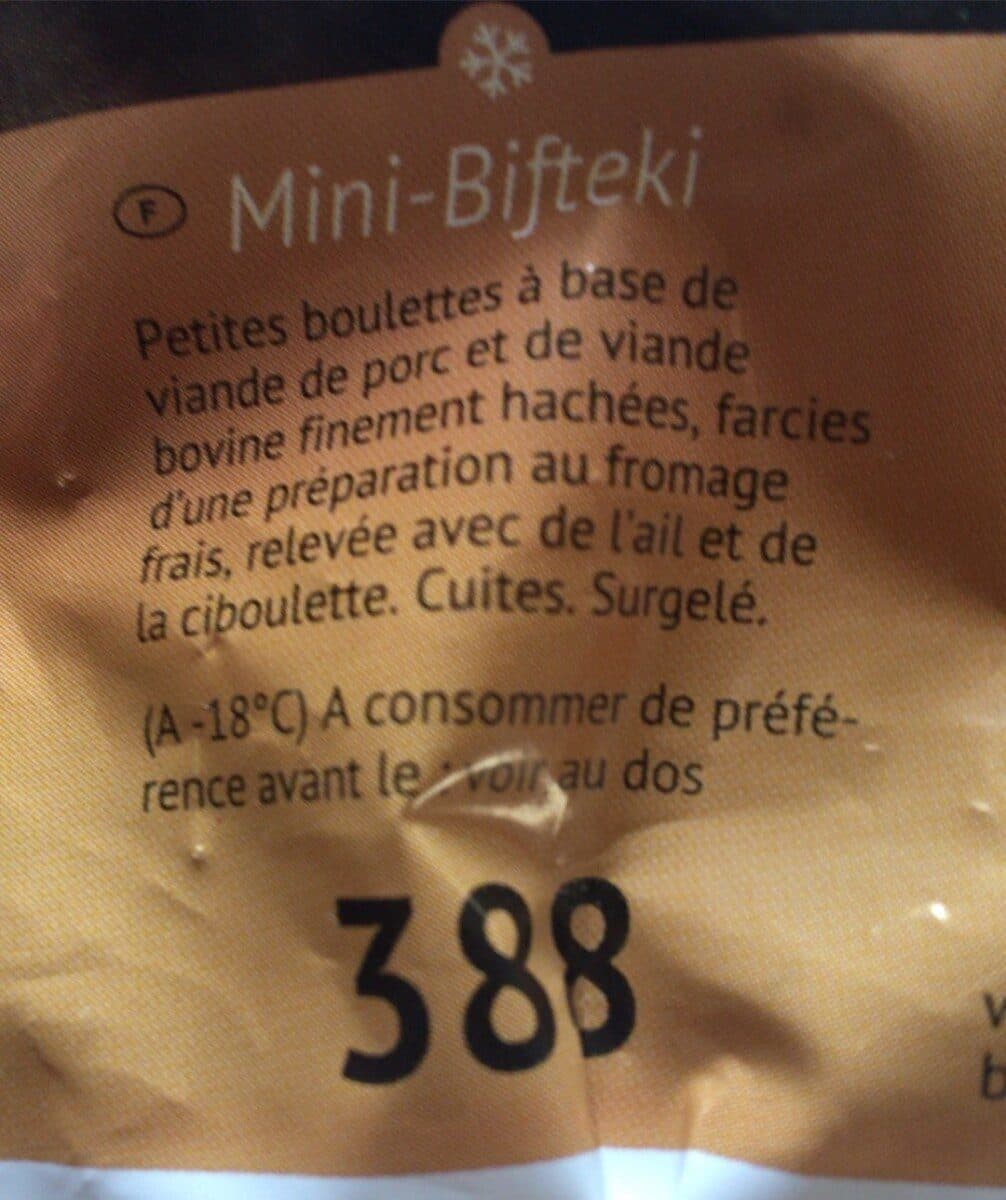 bofrost Mini-bifteki packshot