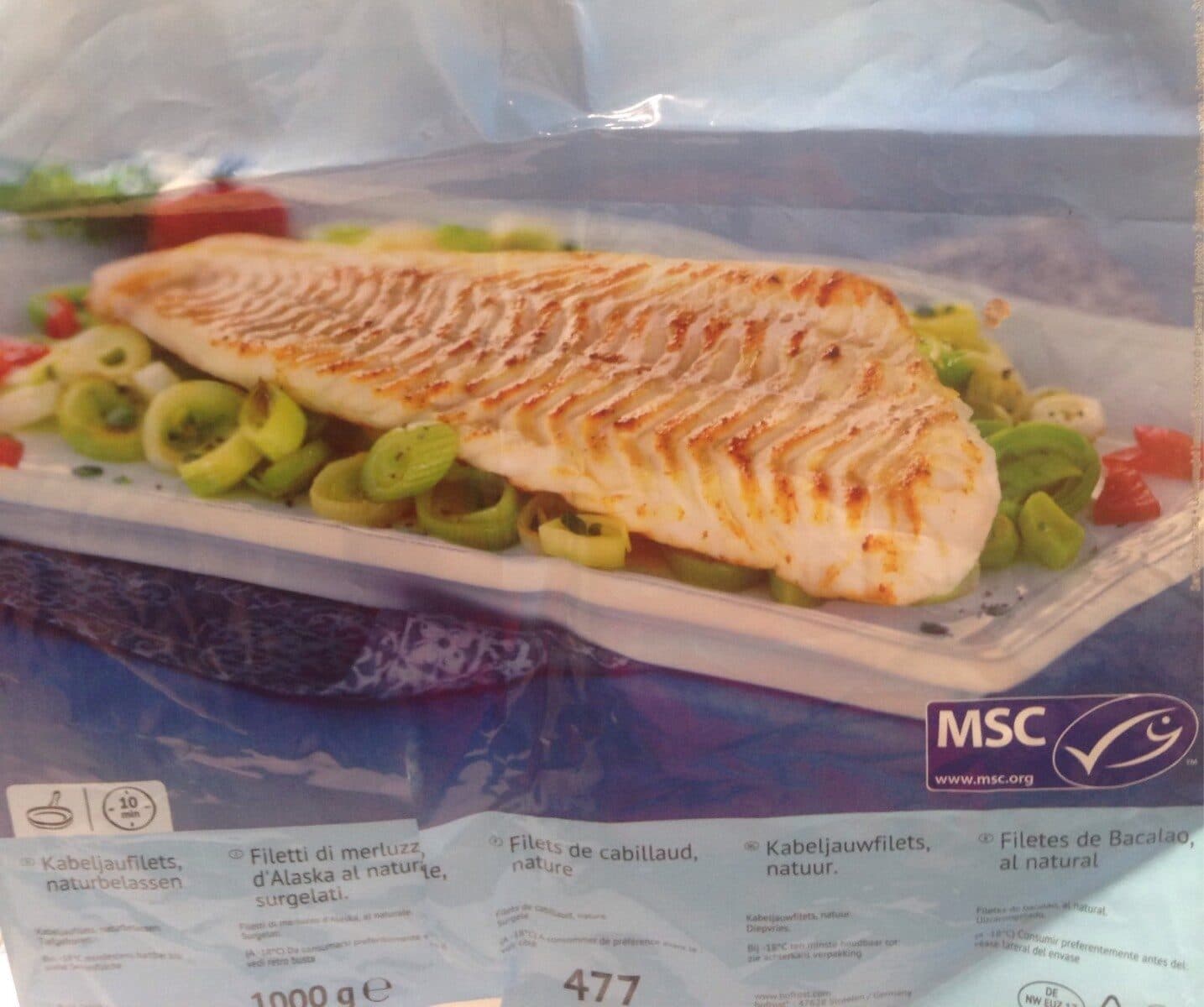 Open Food Facts Kabeljau packshot