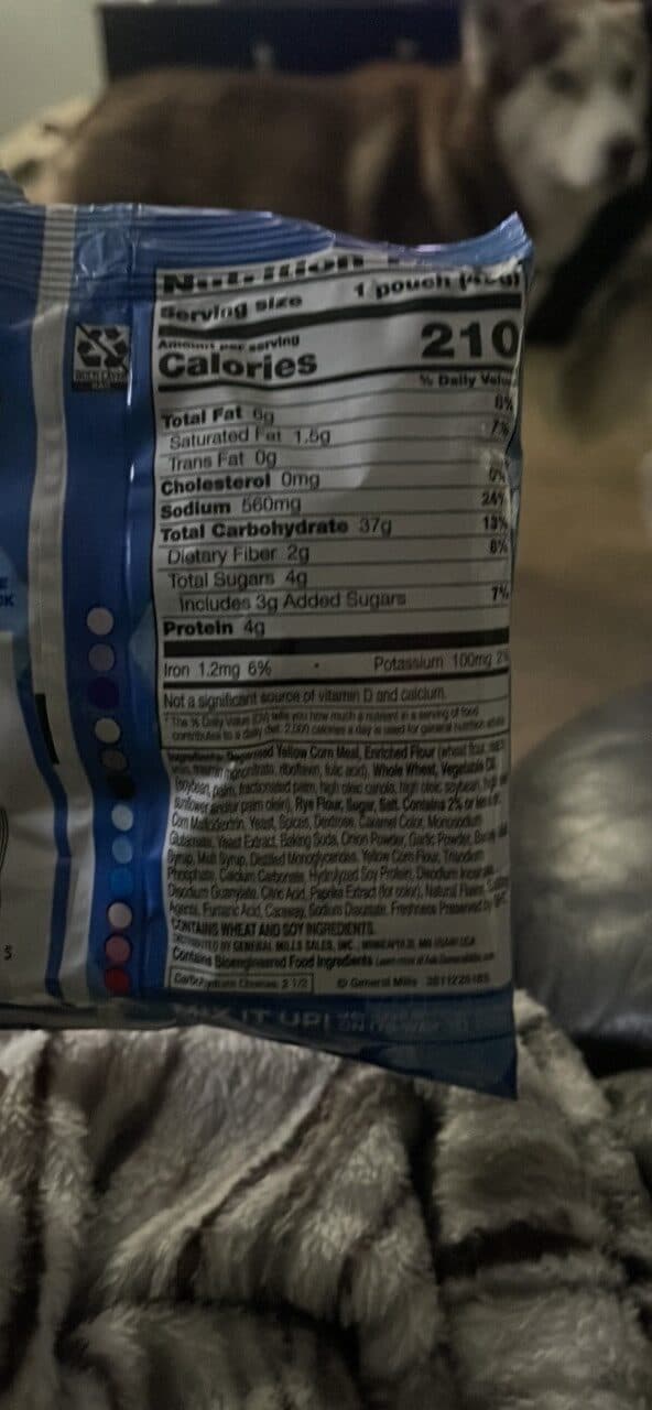 Chex Chex Mix Traditional Original Recipe packshot