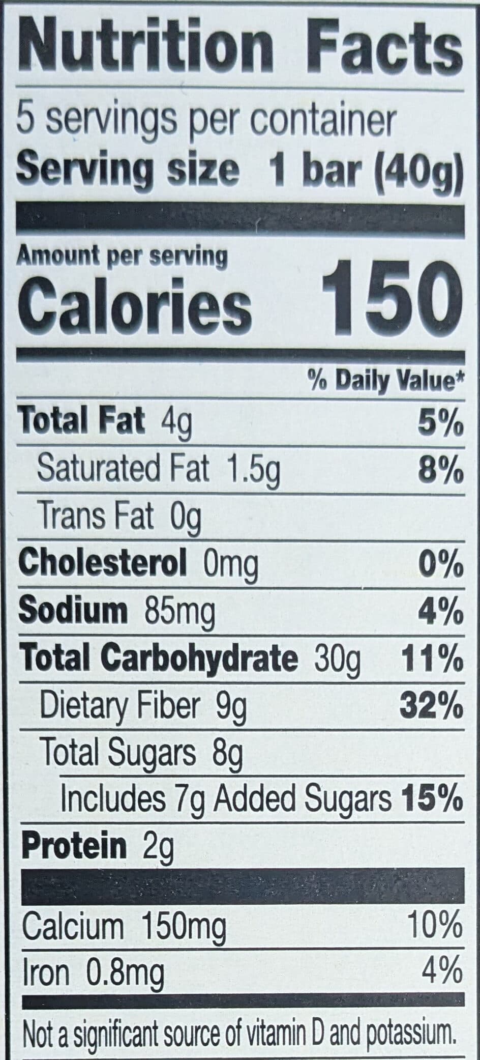 Fiber One Fiber One Chewy Bars Oats & Chocolate packshot