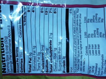 Gardetto's Snack mix packshot