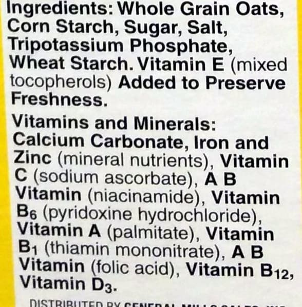 Cheerios Toasted Whole Grain Oat Cereal packshot