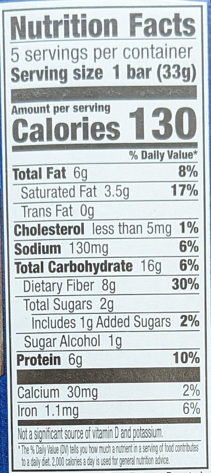 Fiber One CARAMEL NUT packshot
