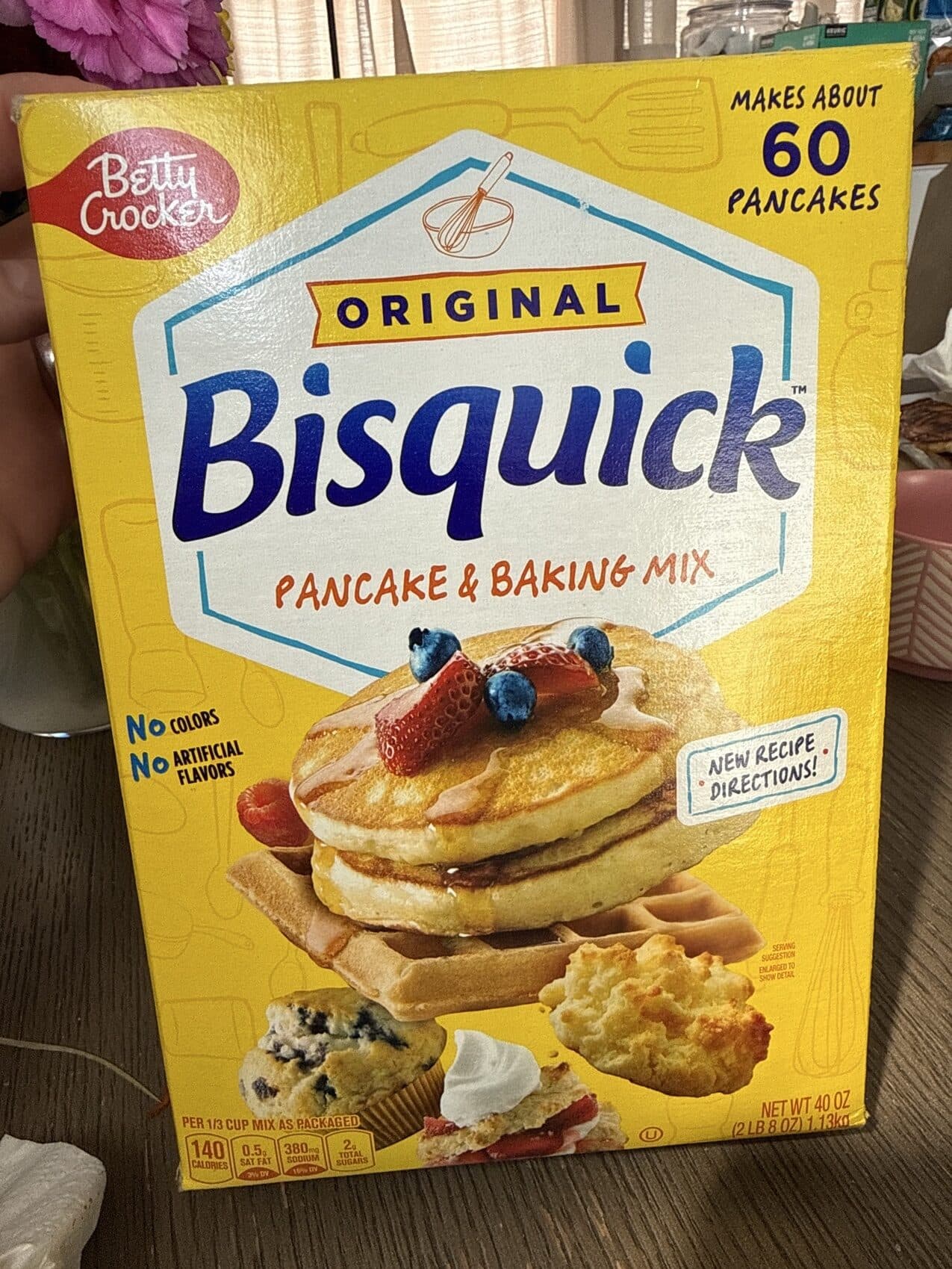 Bisquick Pancake & Baking Mix packshot