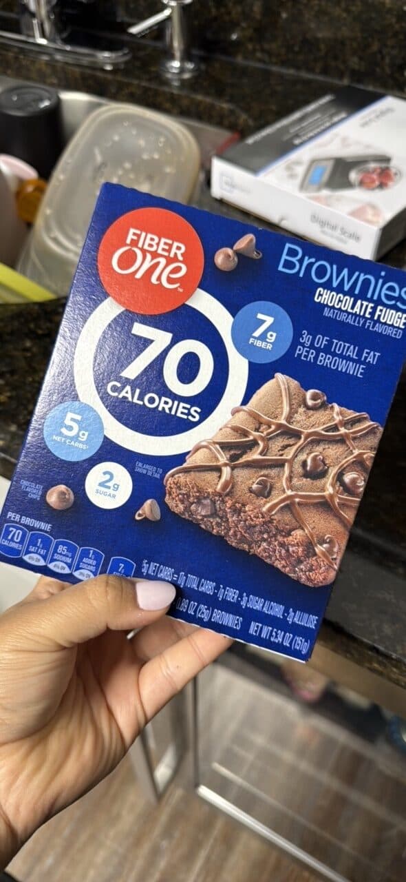 Fiber One Brownies Chocolate Fudge packshot