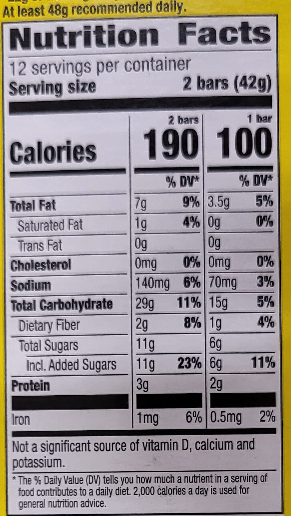 Nature Valley Nature Valley Crunchy Oats 'N Honey packshot