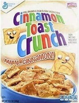 General mills Cereal packshot