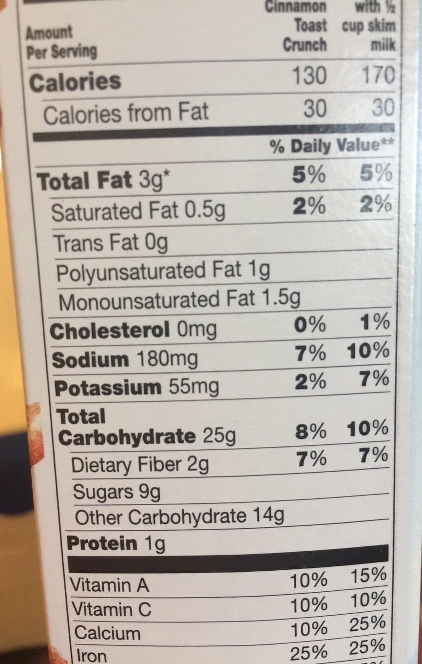 General mills Cereal packshot