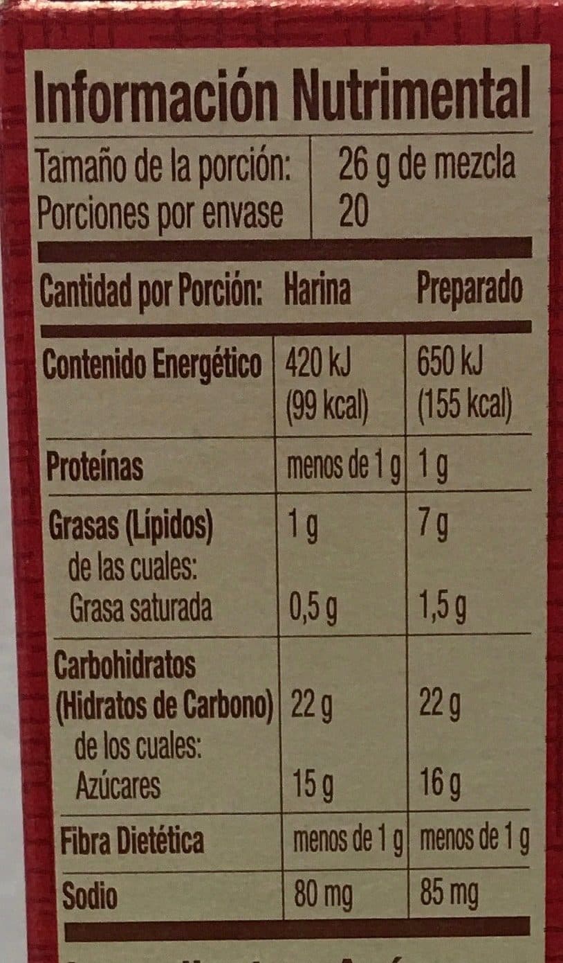 Betty Crocker Harina para preparar brownie saboe a chocolate packshot