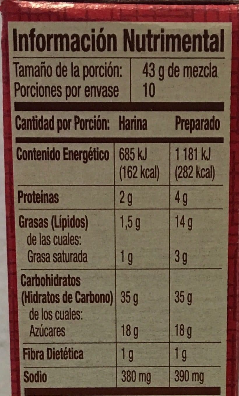 Betty crocker Harina para preparar pastel sabor a jarabe de chocolate packshot