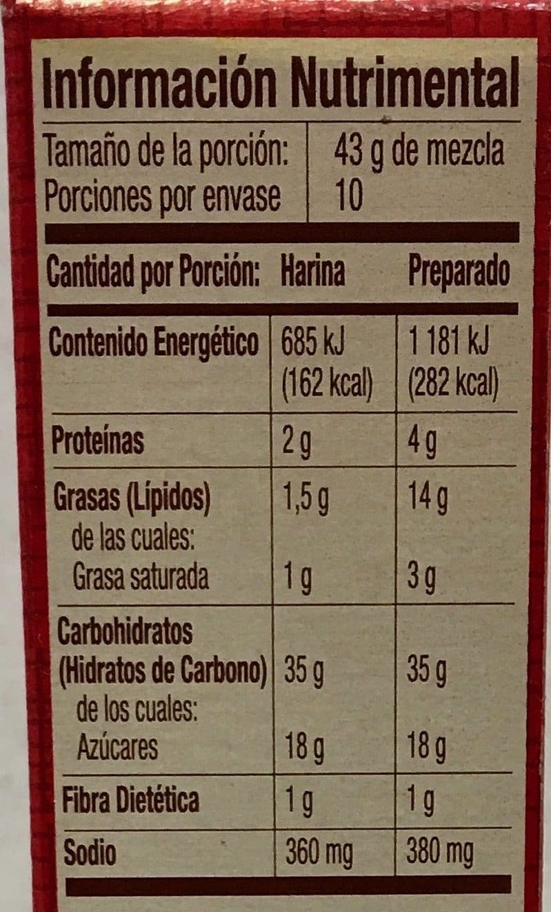Betty crocker Harina para preparar pastel sabor a chocolate packshot