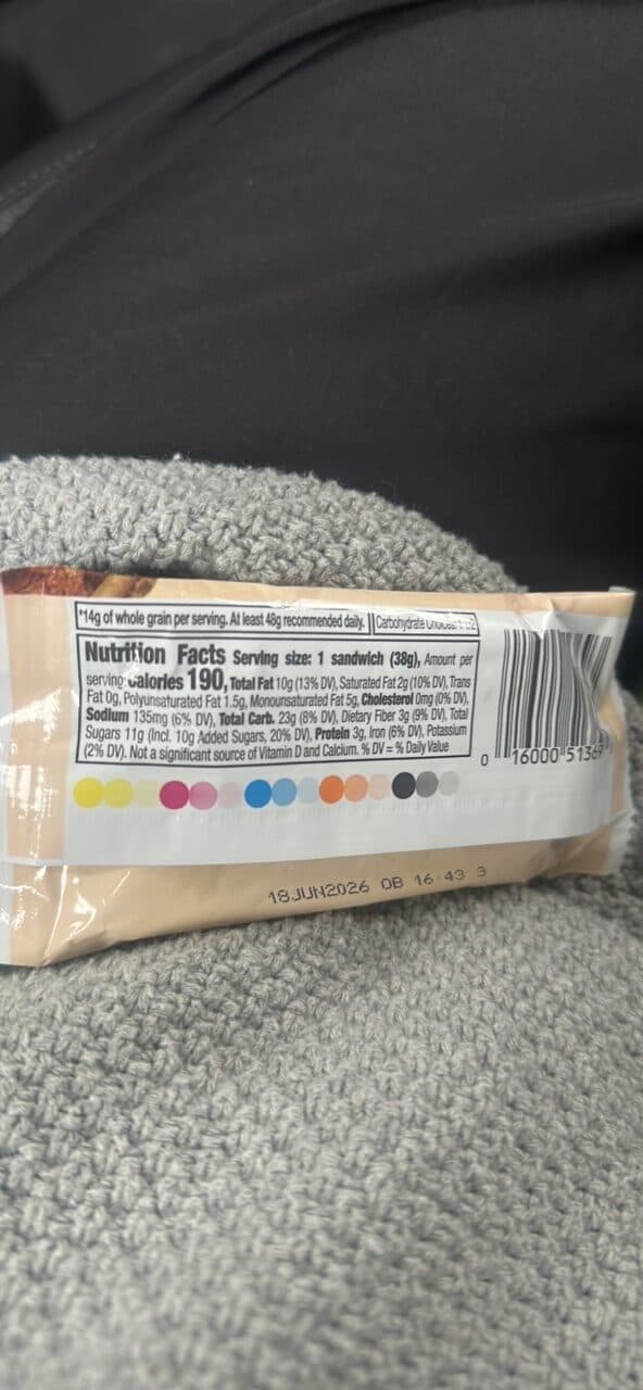 Nature Valley Cinnamon Almond Butter Biscuits packshot