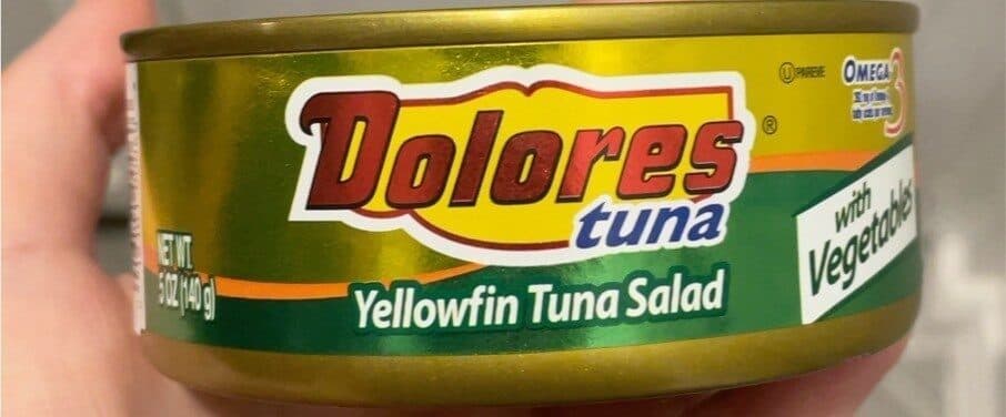 Dolores Yellowfin Tuna Salad With Vegetables packshot