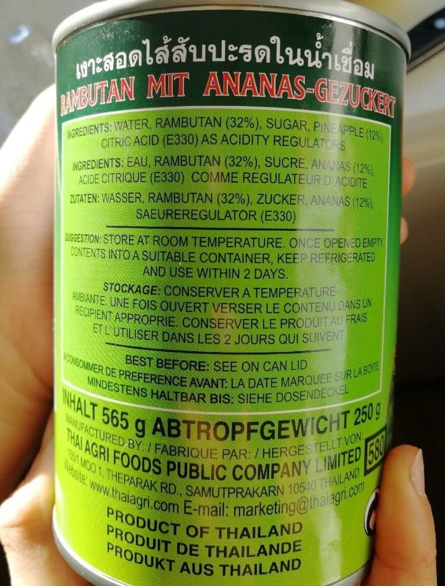 Aroy-D Ramboutan Et Ananas Aroyd 565GR 0 packshot