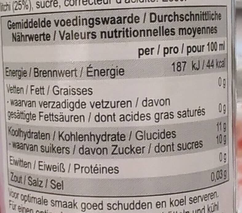 Panchy Jus De Litchi Panchy 250ML 0 packshot