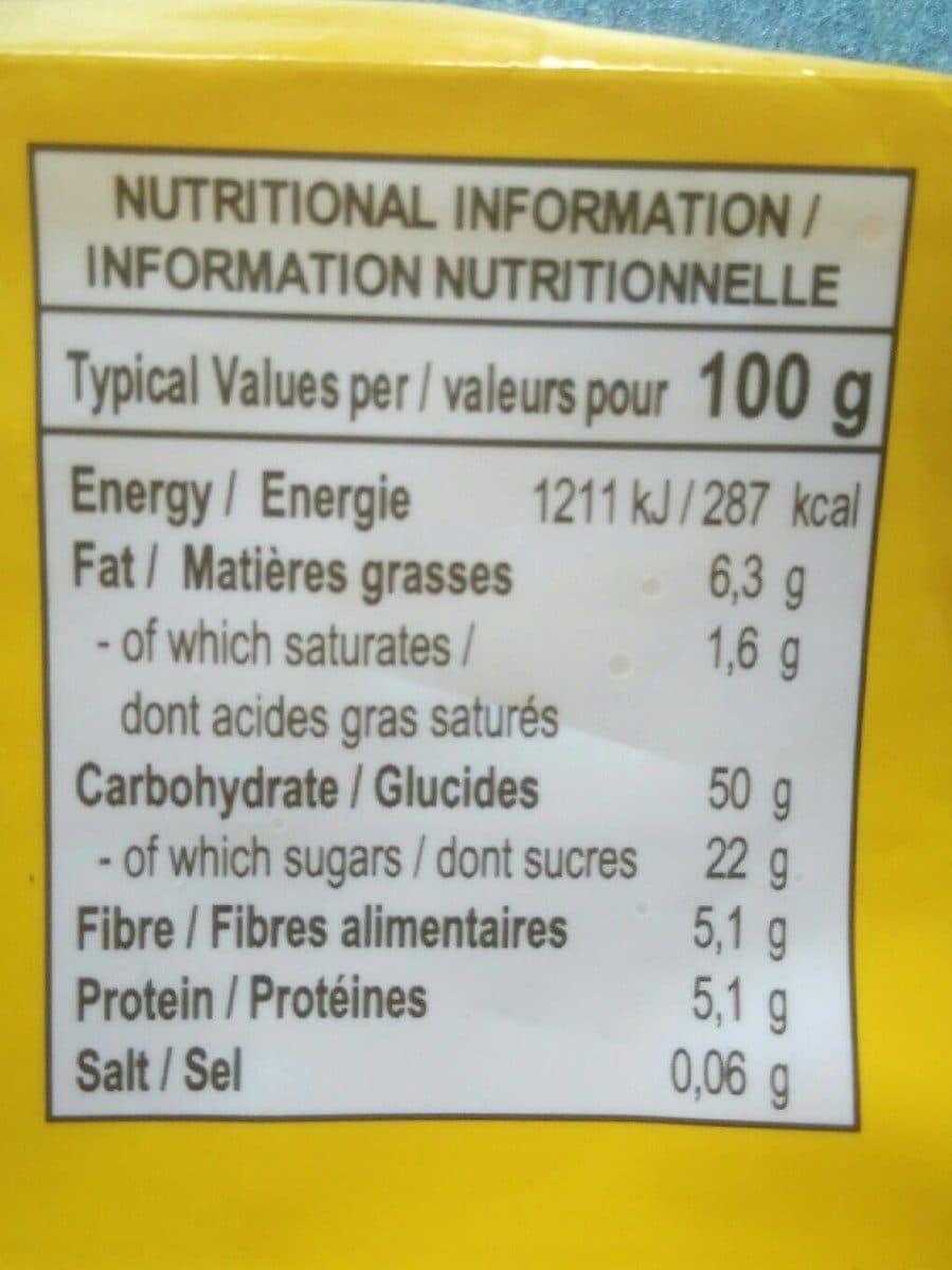 Open Food Facts Frozen peach shape bun packshot