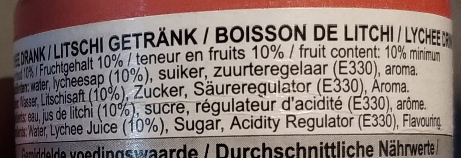 Foco Lychee Drink packshot