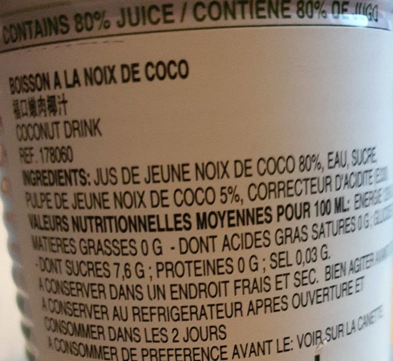 FOCO Coconut juice packshot