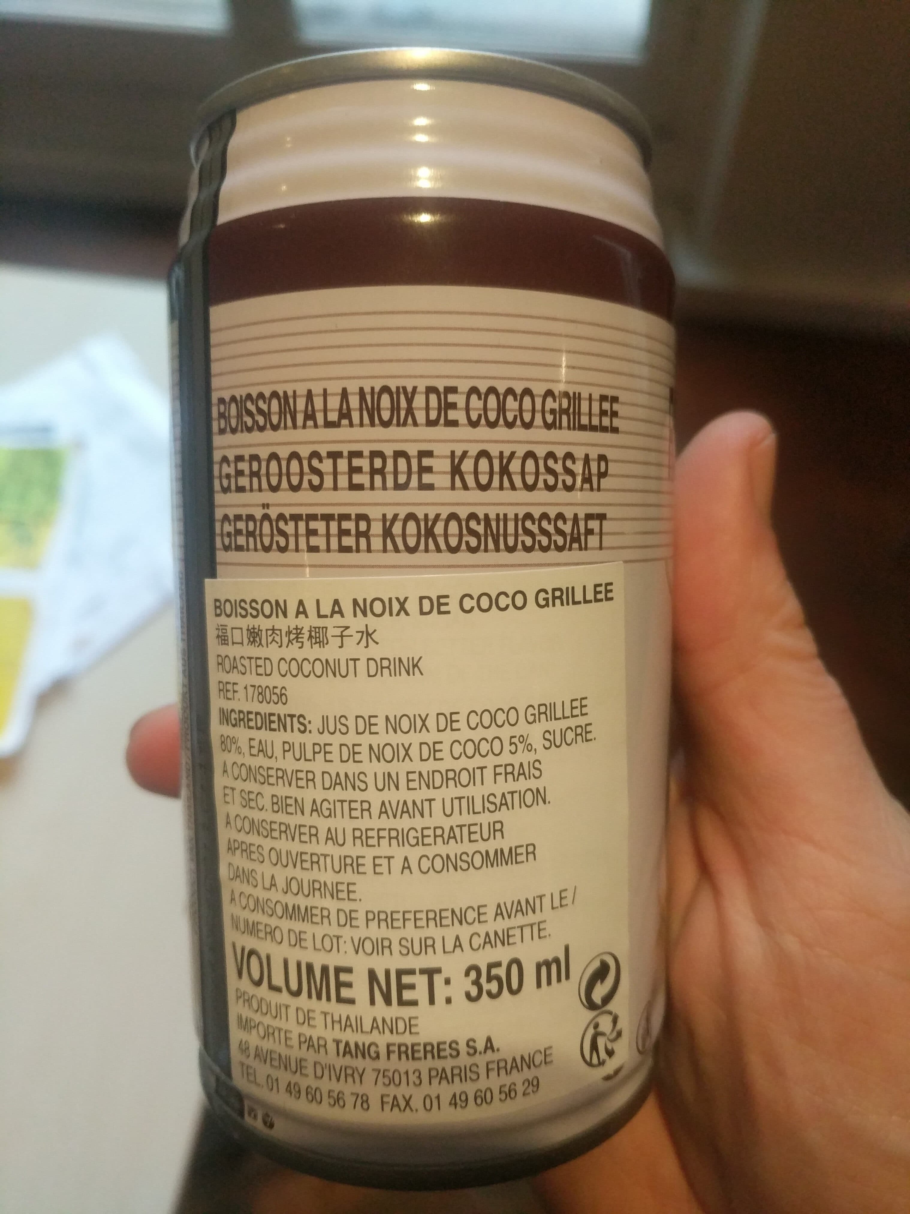 Foco Roasted Coconut Juice packshot