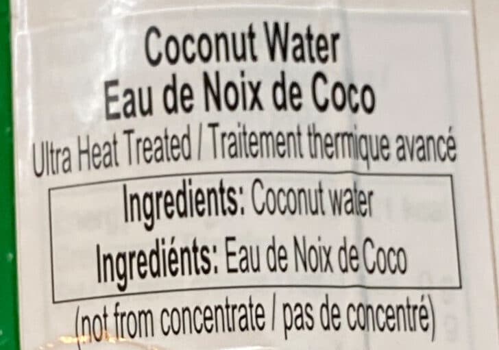 Foco Coconut Water packshot