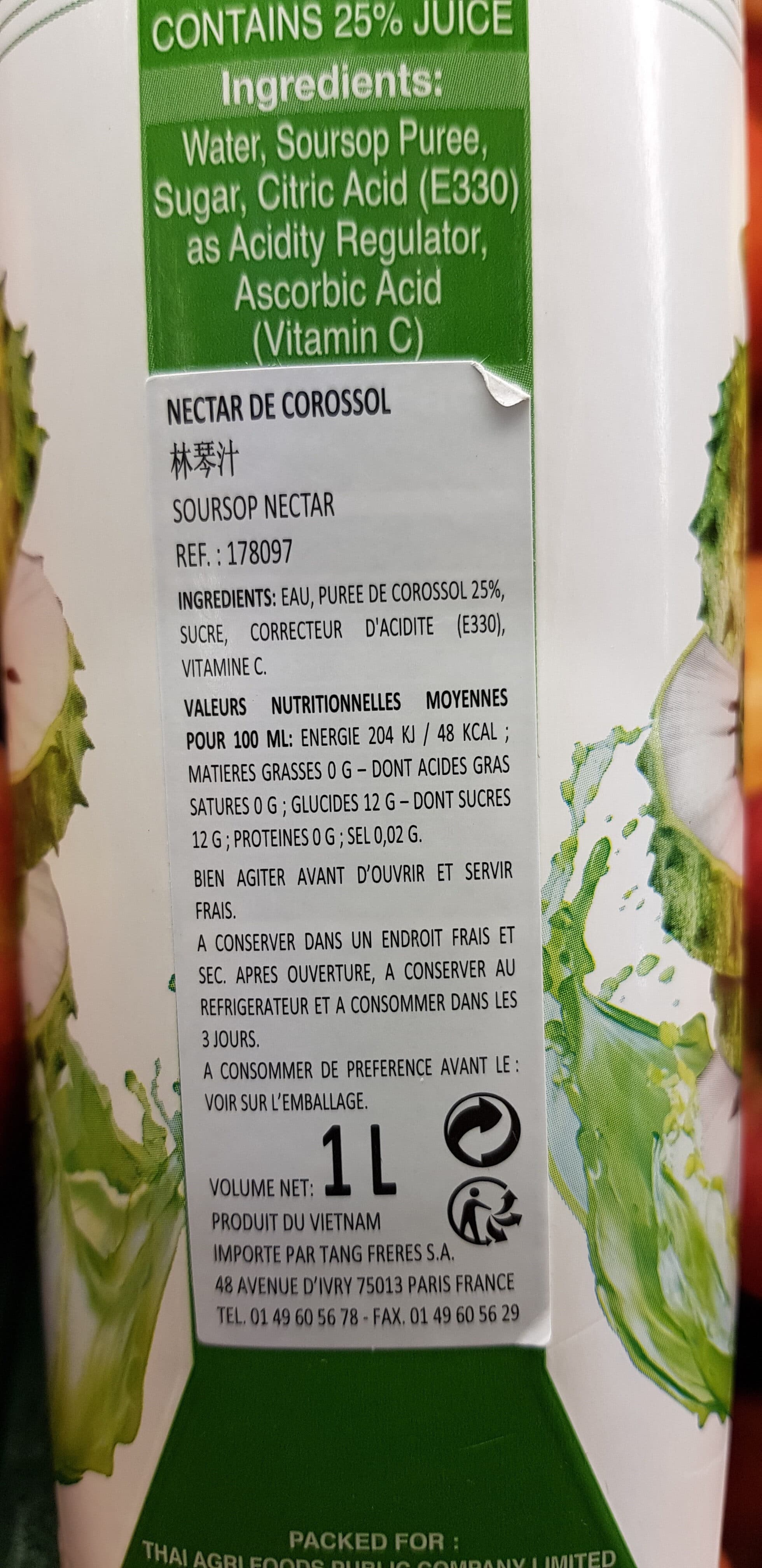 Foco Soursop Nectar packshot