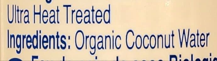 Foco Кокосовая вода Organic packshot