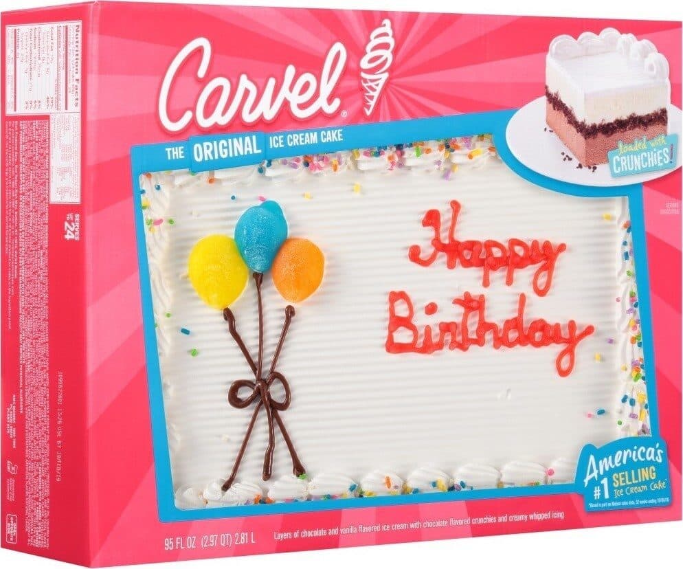Celebration Foods Celebration chocolate and vanilla ice cream cake packshot