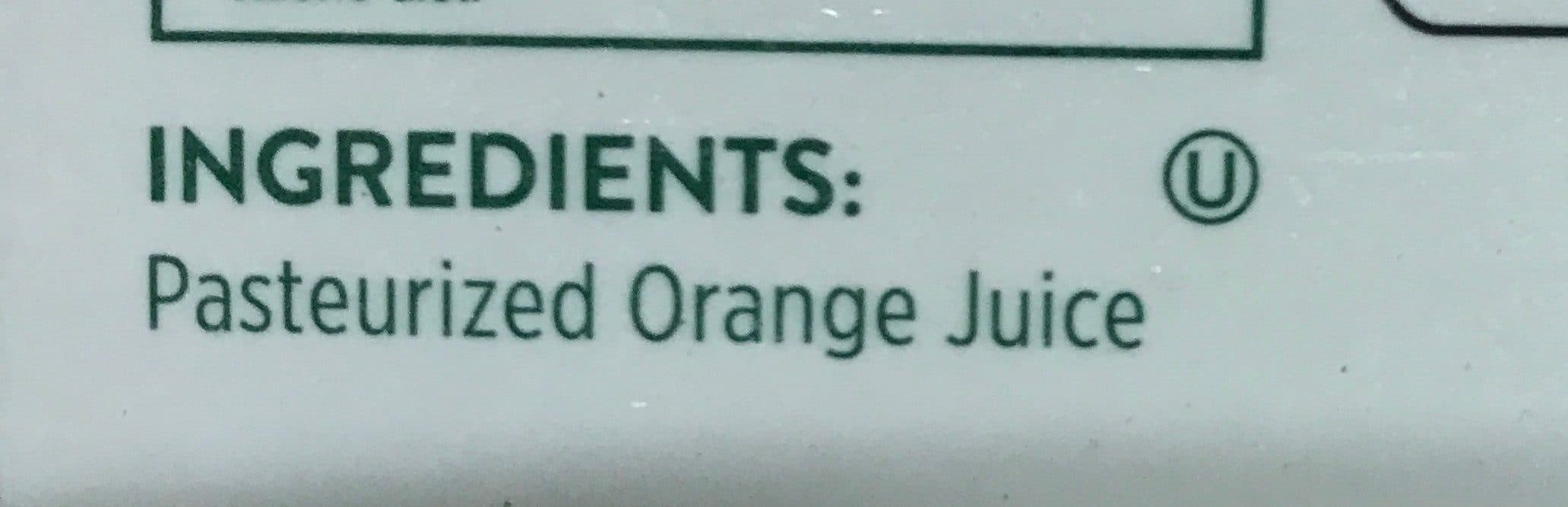 Florida's Natural 100% premium florida orange juice, most pulp packshot