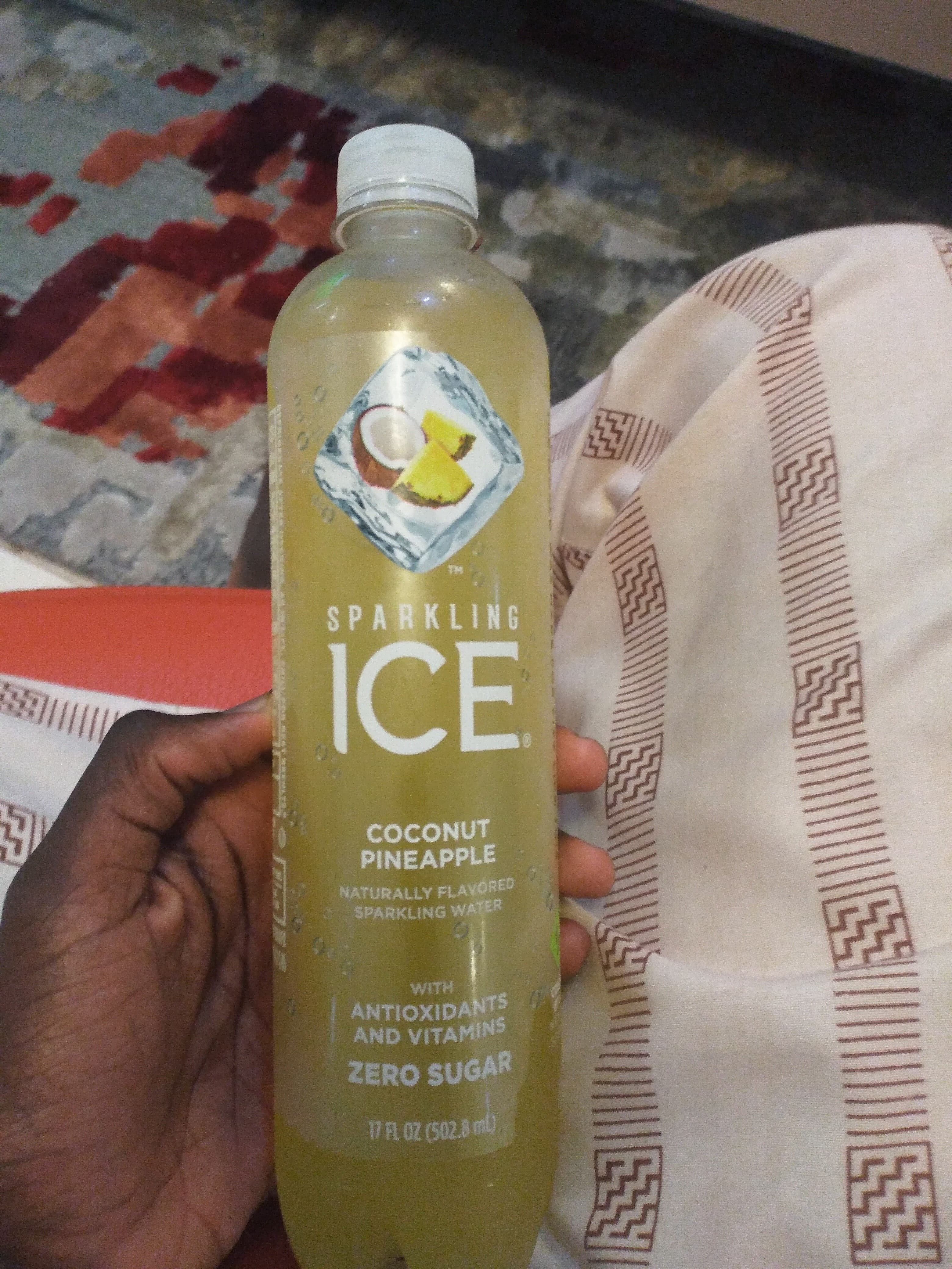 Sparkling Ice Coconut Pineapple Flavored Sparkling Water packshot