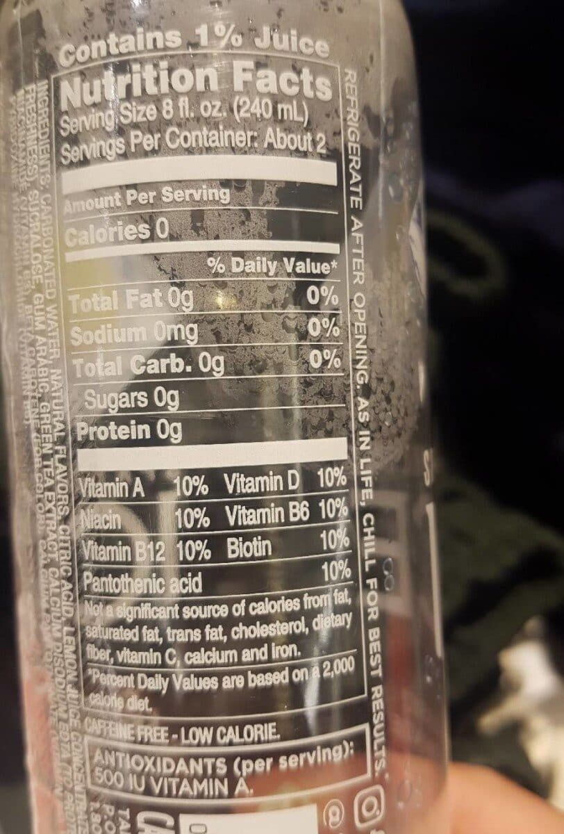 Sparkling Ice Classic Lemonade Flavored Sparkling Water packshot