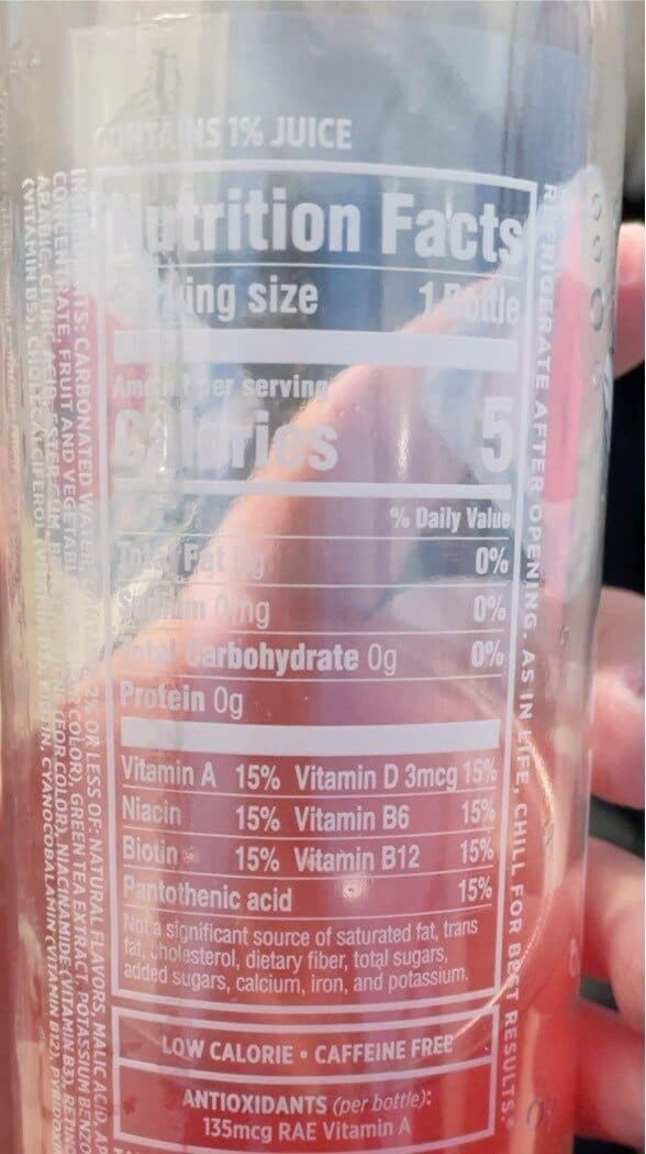 Sparkling Ice Strawberry Watermelon Flavored Sparkling Water packshot