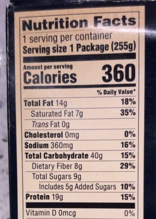 Sweet Earth Natural Foods Curry Tiger packshot