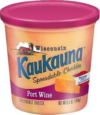 Kaukauna Port Wine Spreadable Cheese packshot