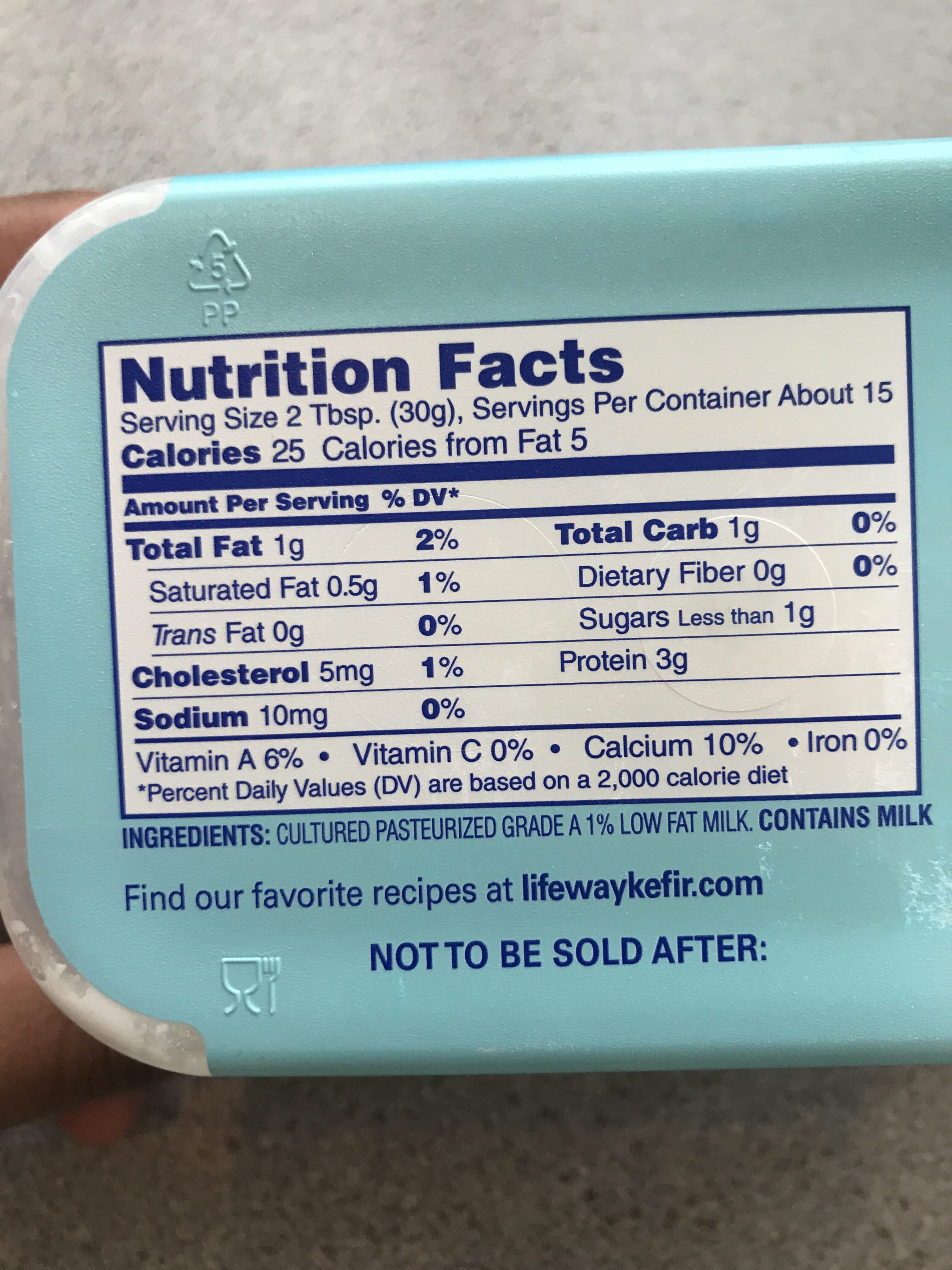 Lifeway Premium cultured soft cheese packshot