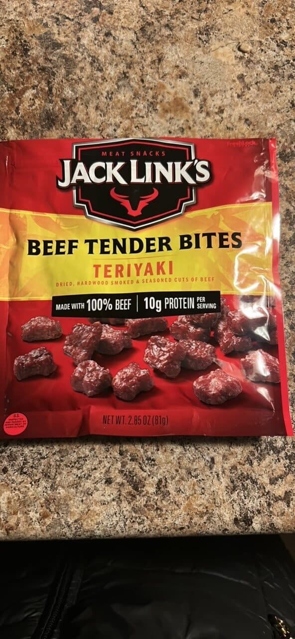 Jack Link's Beef Tender Bites Teriyaki packshot