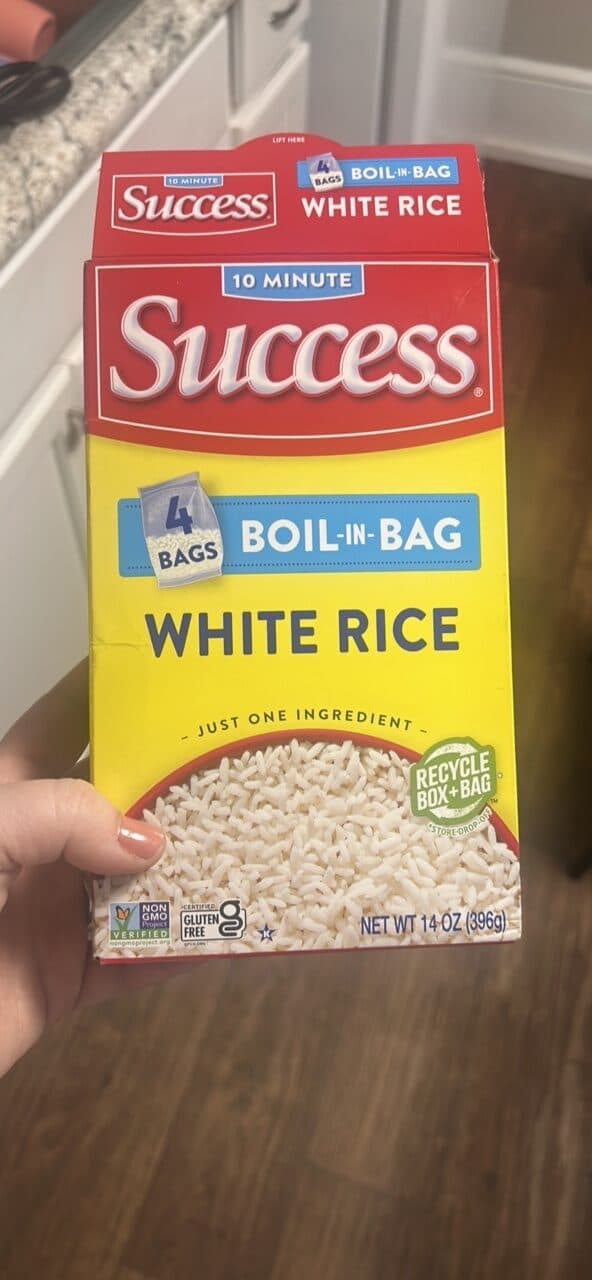 Success White Rice packshot