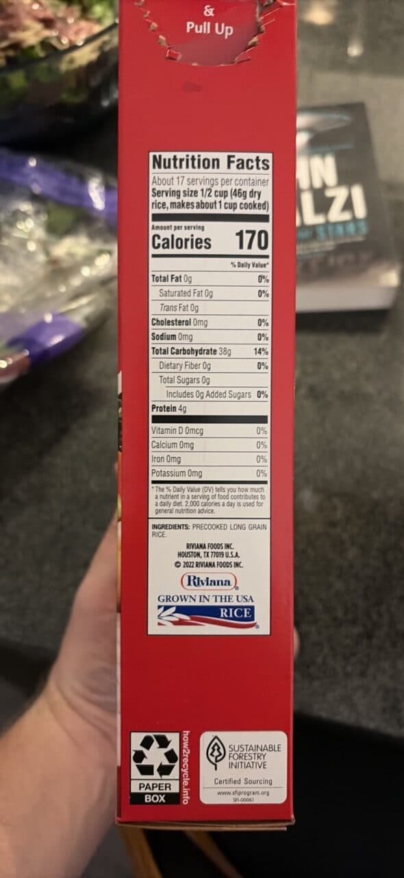Minute WHITE RICE packshot