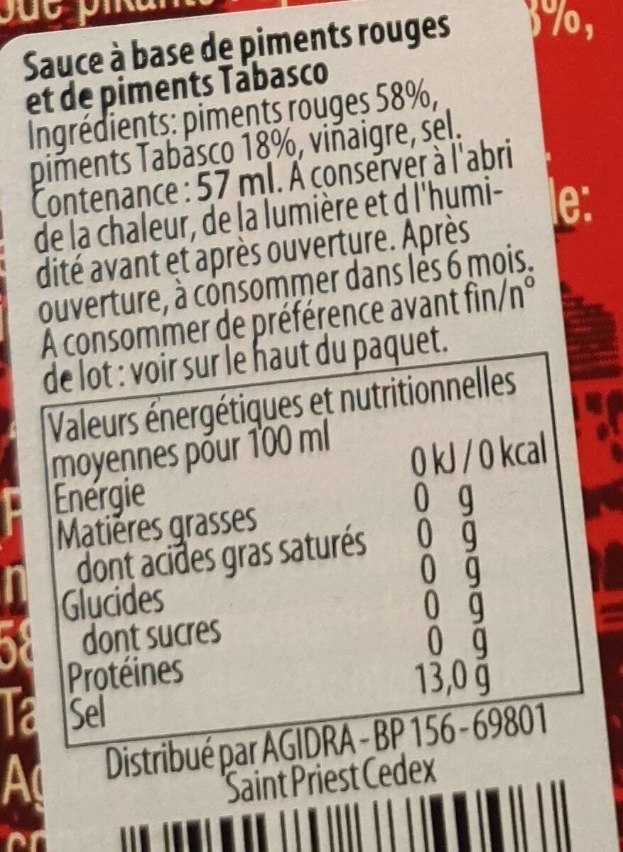 Open Food Facts Louisiana gold red pepper hot sauce packshot