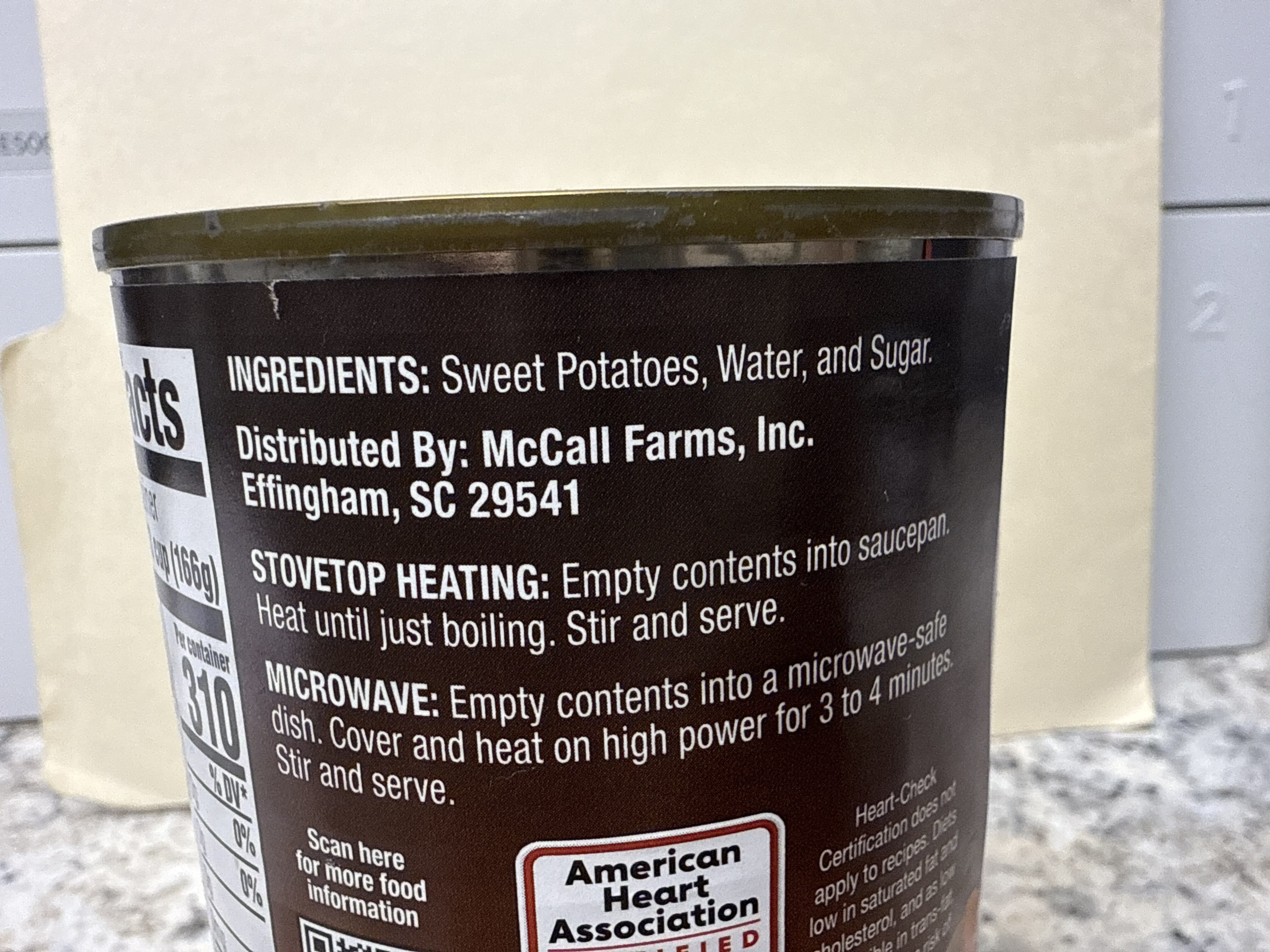 Bruce's Yams Cut Sweet Potatoes In Syrup packshot