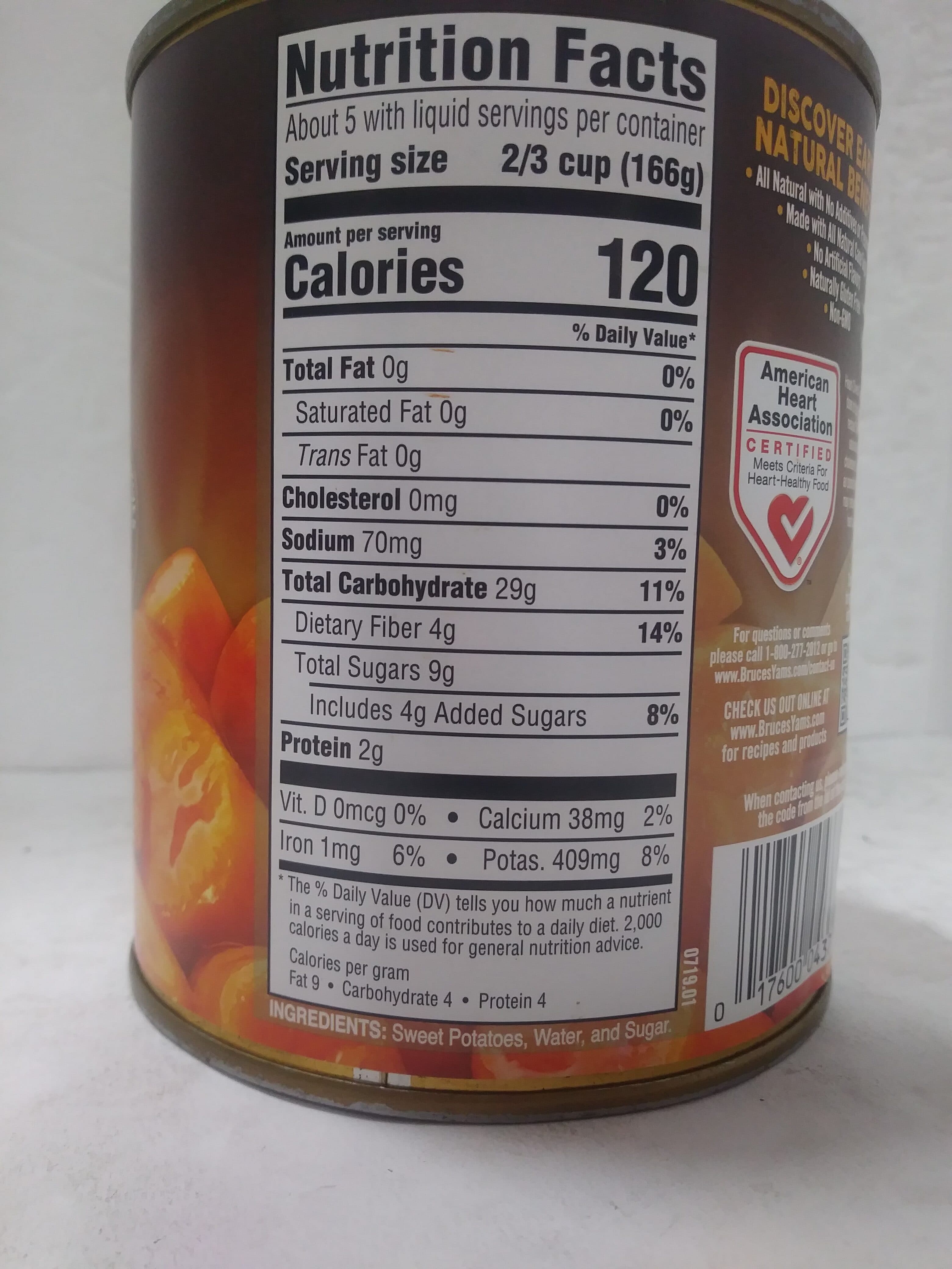Bruce’s Yams packshot