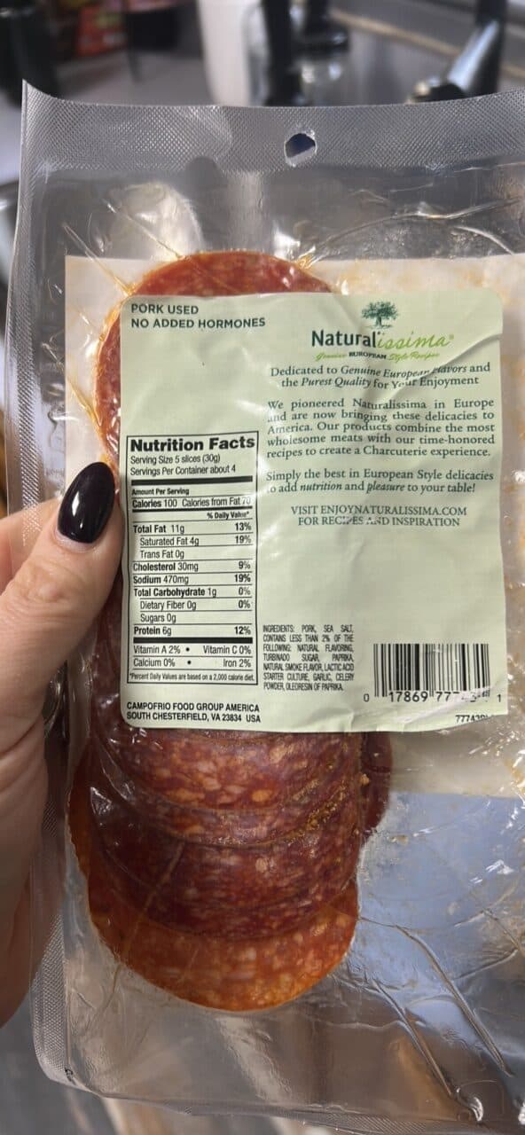 Naturalissima Uncured Pepperoni packshot