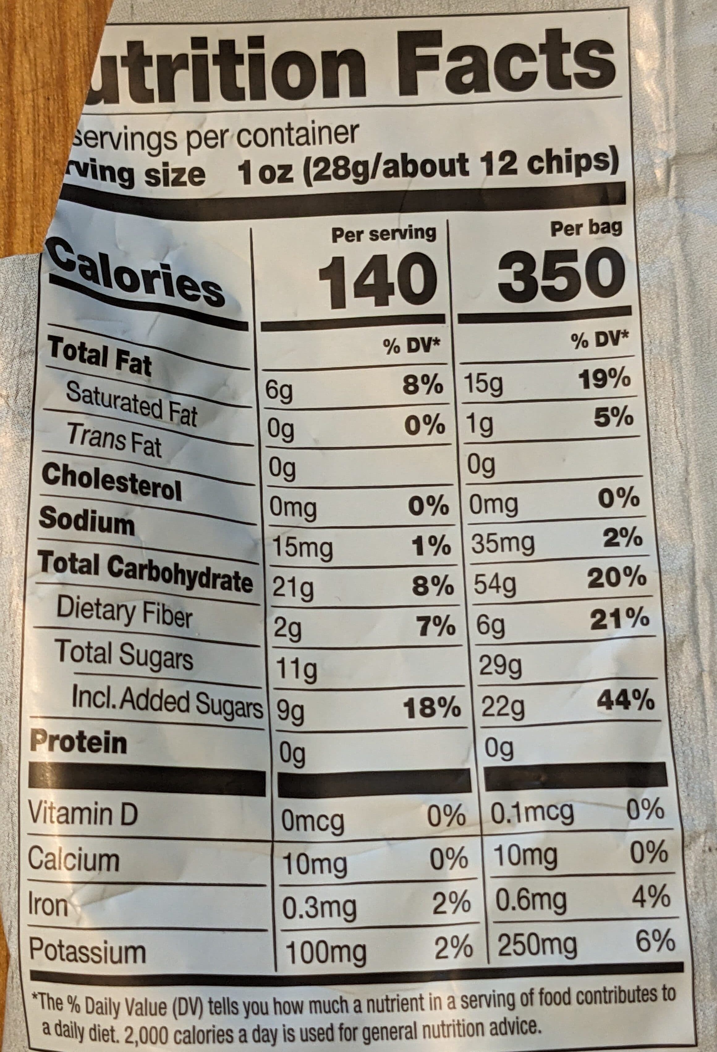 Seneca Original Apple Chips packshot