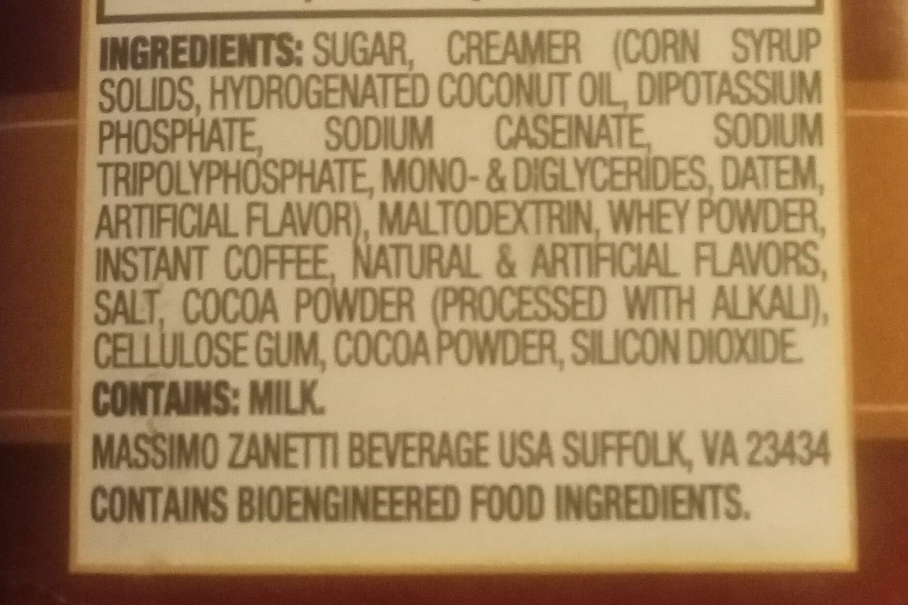 Hills Bros. English Toffee Cappuccino packshot