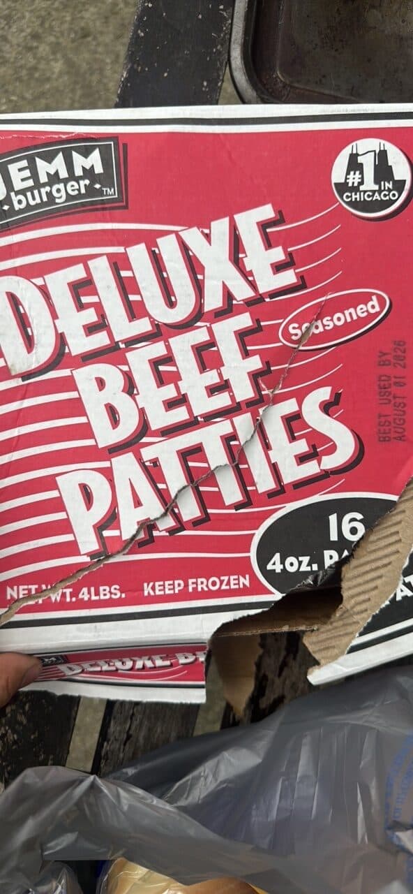 JEMM burger Deluxe Beef Patties packshot