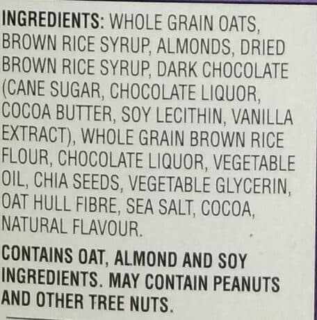Kashi Company Dark chocolate Almond and Sea salt packshot